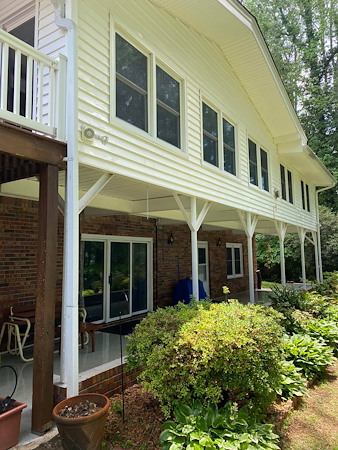 Window cleaning after pressure washing the best order for a spot free finish